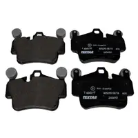 TEXTAR Bremsbel&auml;ge + Wako f&uuml;r PORSCHE 911 (997) + BOXSTER CAYMAN (987) vorne