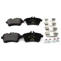 TEXTAR Bremsscheiben + Bel&auml;ge + Wako MERCEDES A-KLASSE W169 B-KLASSE W245 vorne