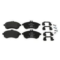TEXTAR Bremsbel&auml;ge Bremsbelagsatz Mercedes W204 W212 C207 ohne Sportpaket vorne