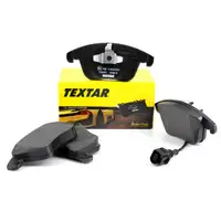 TEXTAR Bremsbel&auml;ge + Wako f&uuml;r AUDI Q3 (8U) SEAT ALHAMBRA VW SHARAN TIGUAN vorne