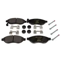 TEXTAR Bremsbel&auml;ge Bremsbelagsatz + Wako Jumper Ducato Boxer vorne 2446801