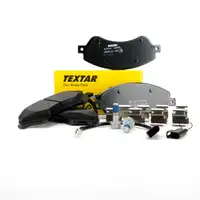 TEXTAR 2448501 Bremsbel&auml;ge + Warnkontakt FORD TRANSIT / TRANSIT TOURNEO vorne