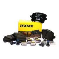 TEXTAR Bremsbel&auml;ge Audi Q3 Seat Alhambra VW Golf V Passat Sharan Tiguan hinten