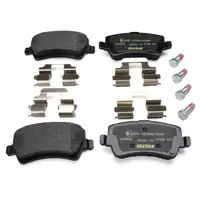 TEXTAR Bremsen Bremsscheiben + Bremsbel&auml;ge f&uuml;r FORD GALAXY S-MAX (WA6) hinten