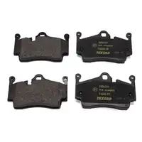 SEBRO Bremsscheiben + TEXTAR Bel&auml;ge PORSCHE 718 BOXSTER CAYMAN (981 982) hinten