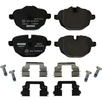 TEXTAR Bremsbel&auml;ge Bremskl&ouml;tze + Wako f&uuml;r BMW X3 F25 X4 F26 18-35i 18-35d hinten