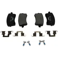 TEXTAR 2460602 Bremsbel&auml;ge AUDI A4 (B8) A5 (8T 8F) Q5 (8RB) 1KW/2EH/2EK hinten