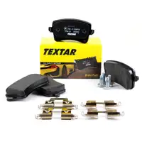 TEXTAR 2460602 Bremsbel&auml;ge AUDI A4 (B8) A5 (8T 8F) Q5 (8RB) 1KW/2EH/2EK hinten