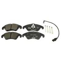 TEXTAR Bremsbel&auml;ge + Warnkontakt AUDI A4 (8K B8) A5 (8T 8F) A6 AVANT (C7) vorne