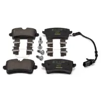 SEBRO Bremsscheiben + TEXTAR Bel&auml;ge + Wako PORSCHE Macan 95B 2EK hinten