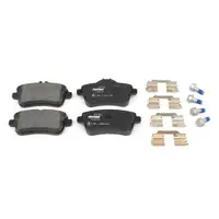 TEXTAR Bremsbel&auml;ge + Wako MERCEDES GLE W166 C292 GL X166 M-KLASSE W166 hinten