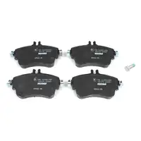 TEXTAR Bremsbel&auml;ge + Wako MERCEDES W176 W246 W242 C117 ohne Sportpaket vorne