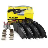 TEXTAR 2560201 Bremsbel&auml;ge + Warnkontakt FORD Transit ab 07.2014 vorne 2325323