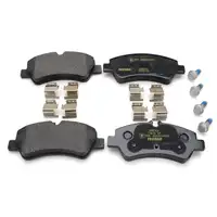 TEXTAR Bremsscheiben + Bel&auml;ge f&uuml;r FORD TOURNEO CUSTOM / TRANSIT CUSTOM hinten