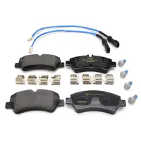 TEXTAR 2560303 Bremsbel&auml;ge + Warnkontaktkabel f&uuml;r FORD TRANSIT ab 08.2013 hinten