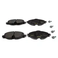TEXTAR Bremsscheiben + Bel&auml;ge SKODA KAROQ VW ARTEON GOLF 7 PASSAT TIGUAN vorne