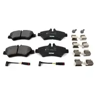 TEXTAR Bremsbel&auml;ge MERCEDES SPRINTER (906) f&uuml;r VW CRAFTER 30-35 / 30-50 hinten