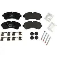 TEXTAR Bremsbel&auml;ge + Wako MERCEDES SPRINTER (906) f&uuml;r VW CRAFTER 30-50 vorne