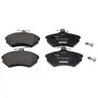 TEXTAR Bremsscheiben + Bel&auml;ge SEAT IBIZA 2 VW GOLF 2 3 JETTA PASSAT VENTO vorne