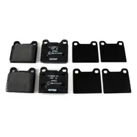 TEXTAR Bremsen Bremsscheiben + Bremsbel&auml;ge Set f&uuml;r VOLVO 850 C70 S70 V70 hinten