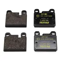 SEBRO Bremsscheiben + TEXTAR Bel&auml;ge PORSCHE 911 2.2-3.0 Turbo 1970-1983 hinten