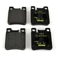 TEXTAR Bremsbel&auml;ge Bremskl&ouml;tze MERCEDES S-KLASSE W140 C140 W220 hinten 2130501