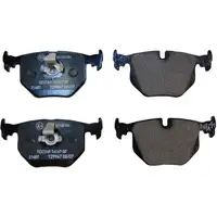 TEXTAR Bremsbel&auml;ge + Wako f&uuml;r BMW 3er E46 330i 330xi 231 PS 330d 330xd hinten