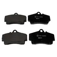 SEBRO Bremsscheiben + TEXTAR Bel&auml;ge PORSCHE 911 996 997 3.4/3.6 Carrera hinten