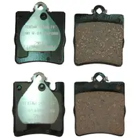 TEXTAR Bremsbel&auml;ge + Wako MERCEDES W203 S203 CL203 C209 A209 R171 hinten