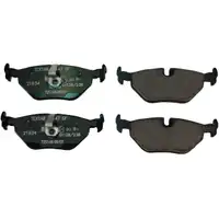 TEXTAR Bremsen Kit Bremsscheiben + Bel&auml;ge + Wako E46 316-323i 318/320d hinten