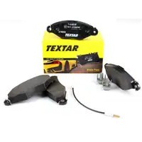 TEXTAR Bremsbel&auml;ge Bremskl&ouml;tze + Wako Almera Kubistar f&uuml;r Renault Kangoo vorne