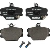 TEXTAR Bremsbel&auml;ge f&uuml;r SMART CABRIO CITY COUPE CROSSBLADE FORTWO (450 451) vorne
