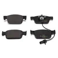 TEXTAR Bremsscheiben + Bremsbel&auml;ge + Wako AUDI A4 8W B9 PR-1LA,1LB vorne