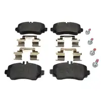 TEXTAR Bremsscheiben + Bel&auml;ge + Wako MERCEDES W168 A140 A160 A170CDI vorne