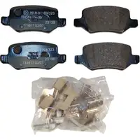 TEXTAR Bremsen Kit Bremsscheiben + Bremsbel&auml;ge Mercedes W168 Vaneo 414 hinten