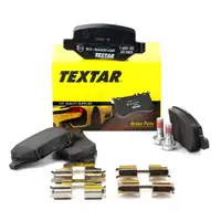 TEXTAR Bremsbel&auml;ge Bremsbelagsatz Mercedes W168 lang. Radstand Vaneo 414 hinten