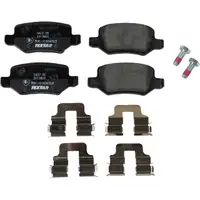 TEXTAR Bremsscheiben + Bremsbel&auml;ge MERCEDES A-KLASSE W169 B-KLASSE W245 hinten