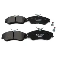 TEXTAR Bremsen Kit Bremsscheiben + Bel&auml;ge Citroen Berlingo Xsara Picasso vorne