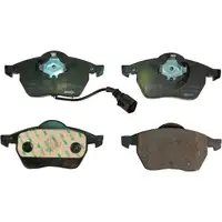 TEXTAR Bremsbel&auml;ge + Wako f&uuml;r AUDI A3 8L TT SEAT SKODA VW GOLF 4 5 POLO 9N vorne