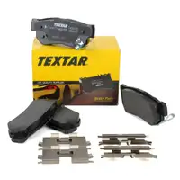 TEXTAR Bremsbel&auml;ge f&uuml;r Hyundai Sonata Trajet Tucson Kia Magentis Sportage hinten