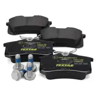 TEXTAR Bremsen Kit Bremsscheiben + Bremsbel&auml;ge Set f&uuml;r Audi A4 (8D B5) hinten