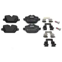 TEXTAR Bremsbel&auml;ge + Wako BMW E81 E87 116-120i 116d E90 316-320i 316/318d hinten