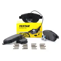 TEXTAR Bremsbel&auml;ge Bremskl&ouml;tze Bremskl&ouml;tze f&uuml;r Chrysler Fiat Lancia Opel vorne