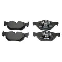 TEXTAR Bremsbel&auml;ge + Wako f&uuml;r BMW 1er E81 E87 E88 E82 3er E90 E91 E92 E93 hinten