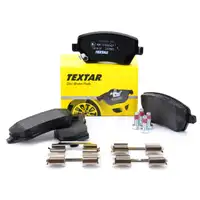 TEXTAR Bremsbel&auml;ge Bremsbelagsatz f&uuml;r Opel Agila B Suzuki Splash Swift III vorne