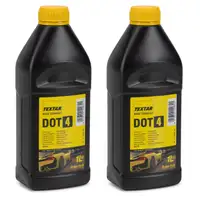 TEXTAR 95002200 Bremsfl&uuml;ssigkeit Brake Fluid DOT4 - 2 Liter 2L