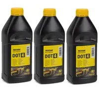 TEXTAR 95002200 Bremsfl&uuml;ssigkeit Brake Fluid DOT4 - 3 Liter 3L