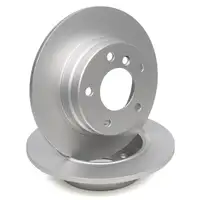 TEXTAR Bremsscheiben f&uuml;r BMW 3er E36 316-325i 318-325tds E46 316/318i hinten