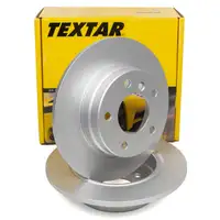 TEXTAR Bremsscheiben f&uuml;r BMW 3er E36 316-325i 318-325tds E46 316/318i hinten