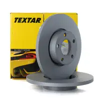 TEXTAR Bremsscheiben Satz f&uuml;r Audi 100 A6 (4A C4) A4 (8D B5) vorne
